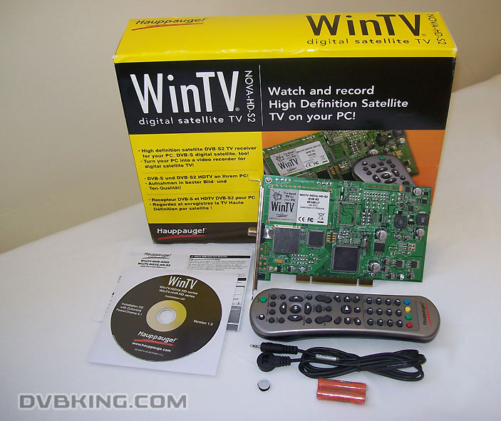 Hauppauge WinTV Nova HD S2 Kutu