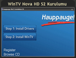 Win TV Nova HD S2 Kurulumu